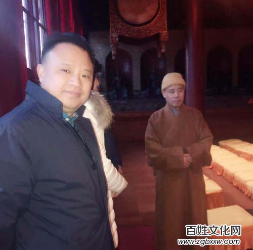 阮先锋到广济寺拜访中国佛教协会副会长释演觉