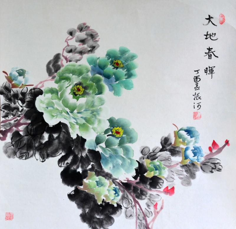 中国当代实力派书画名家张振河书画艺术欣赏