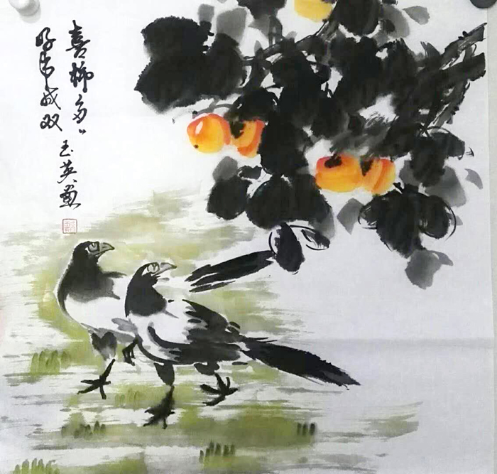 中国当代实力派书画名家乔玉英书画艺术欣赏
