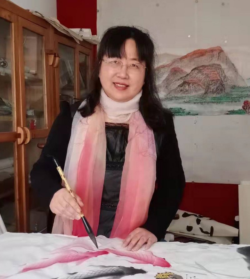 2020最美丽艺术家李红书画艺术欣赏