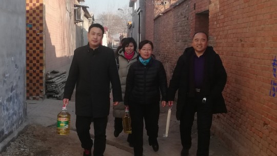 民建会员真情送温暖 春节慰问关怀暖人心