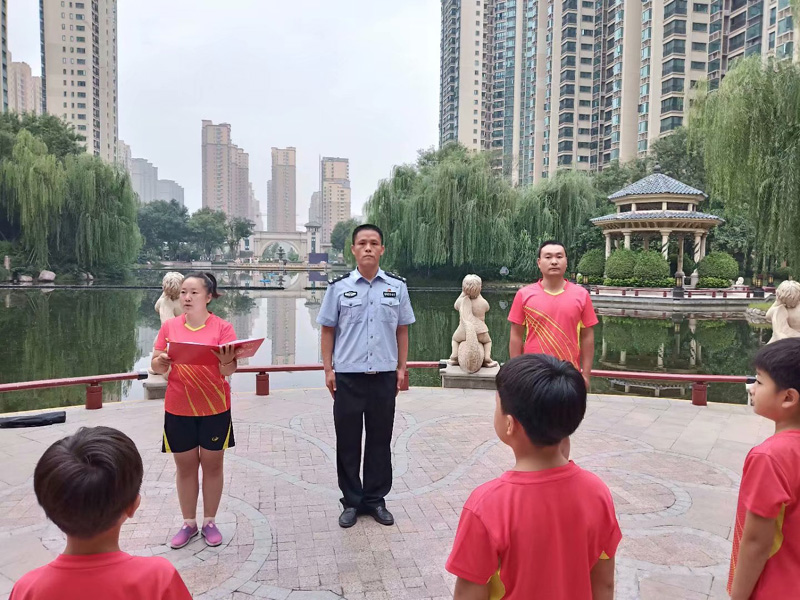 安阳阳光少年队举行暑假结业典礼