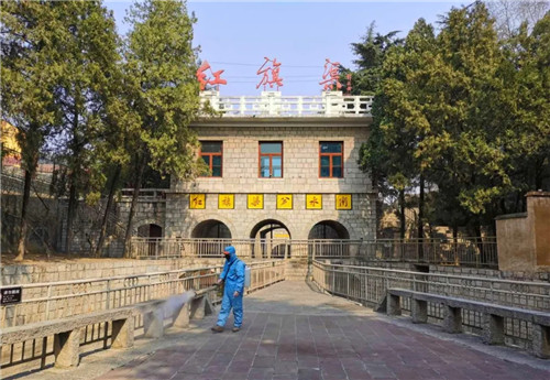 红旗渠风景区有序开放 迎来首批游客