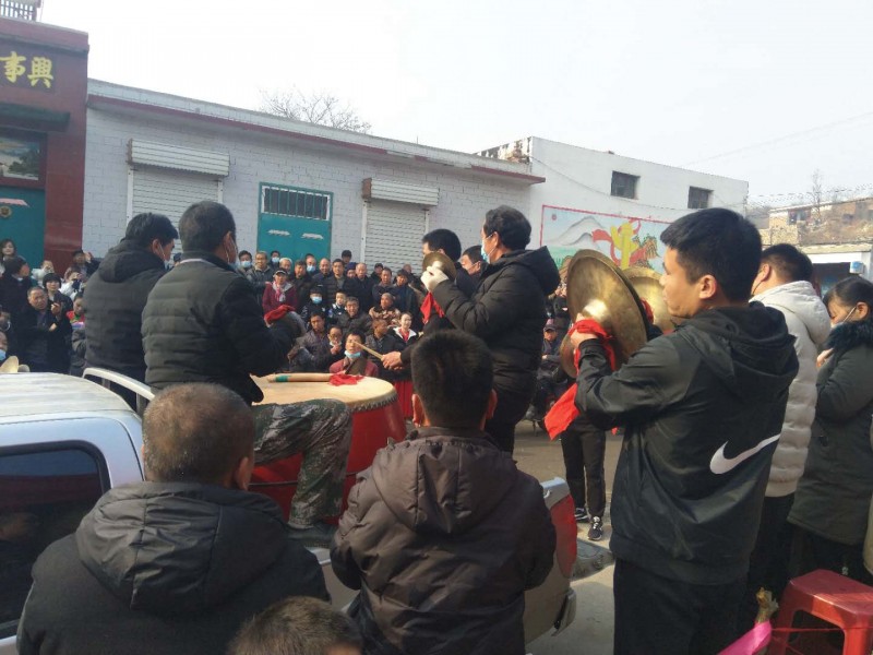 点击打开原图 磁县前天濠村元宵文化活动异彩纷呈