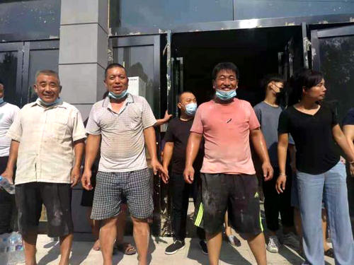 北京公益服务发展促进会为河南浚县灾后援助纪实