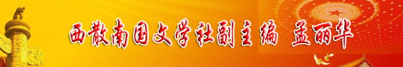 孟丽华：西散南国文学社副主编